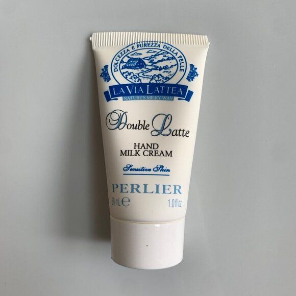 Perlier Double Latte Hand Milk Cream 1 oz TRAVEL SIZE NEW SEALED - Picture 1 of 3